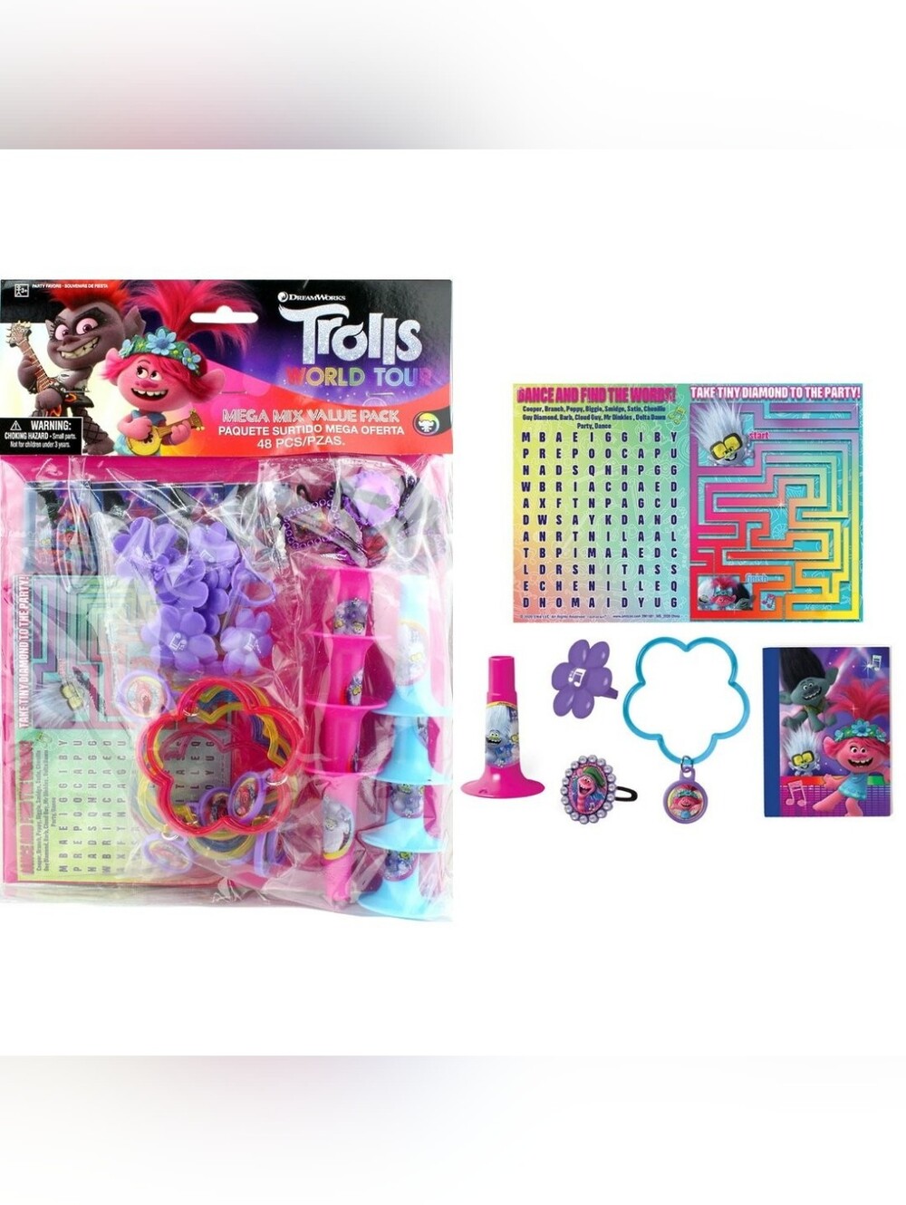 Trolls World Tour Mega Mix Favor Pack